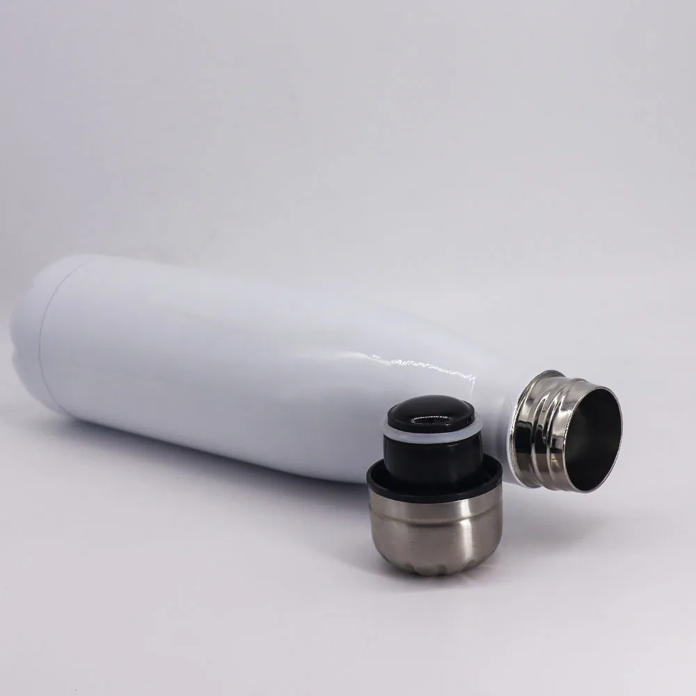 17oz 500ml custom logo sublimation thermo bottle cola flask shape vacuum water bottle for keep drinking
