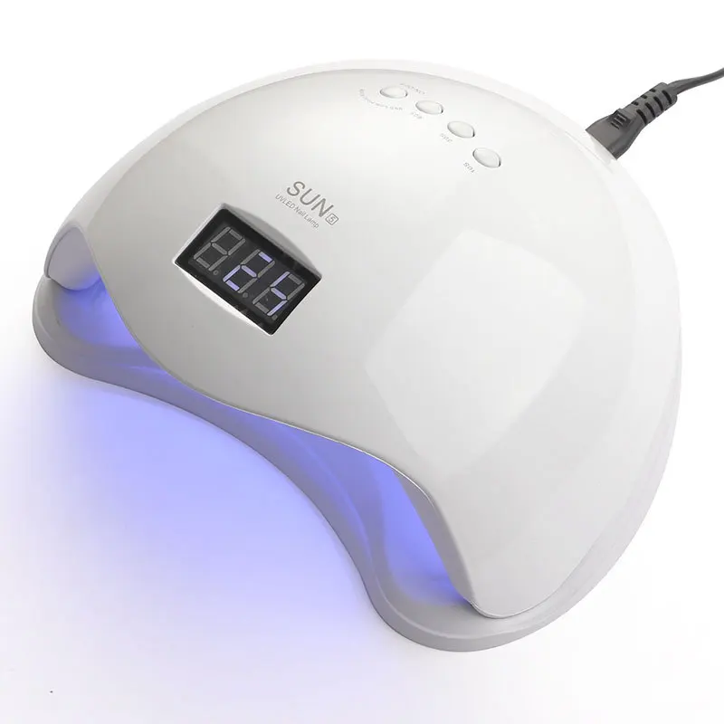 Best Selling 48W New Style Sun 5 Finger UV LED  Lamp Nail Dryer For Fast Curing Nail Polish