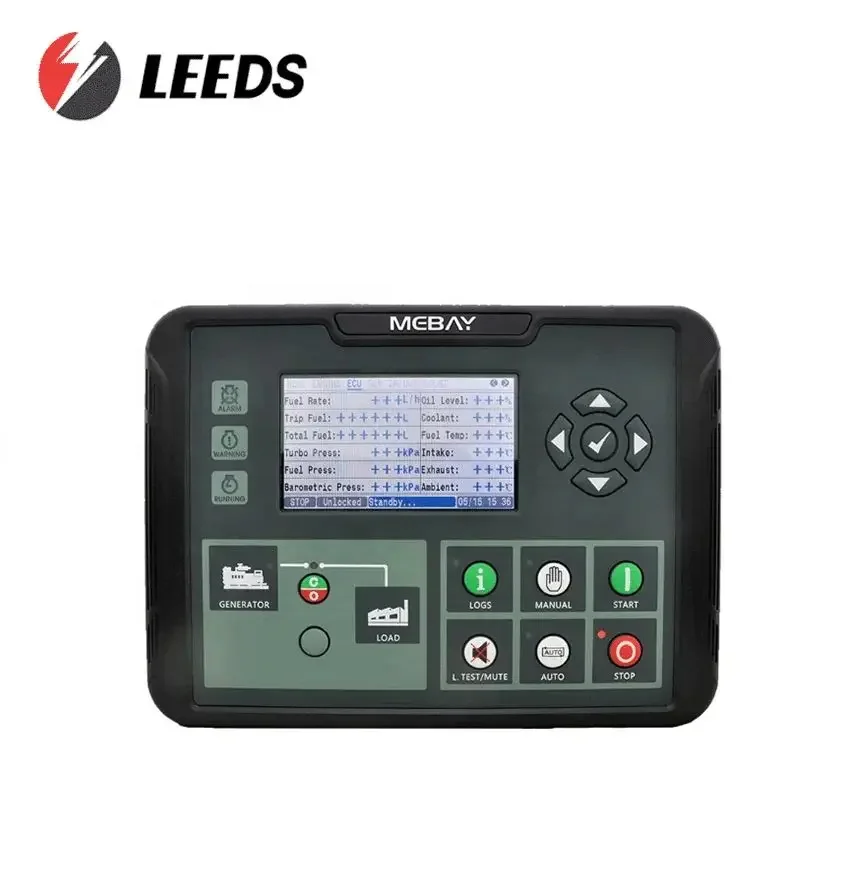 DC90D, DC92D, DC90DR, DC92DR Generator Controller with LCD Display and Self-starting Control Board for Diesel Genset Spare