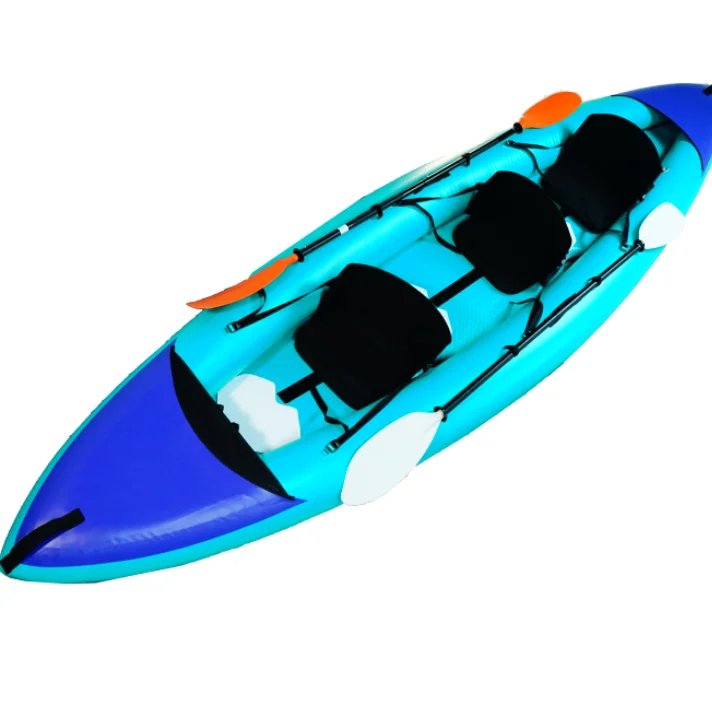 Wholesale High Quality Inflatable Fishing Canoe Inflatable Sea Kayak Can Be Customized