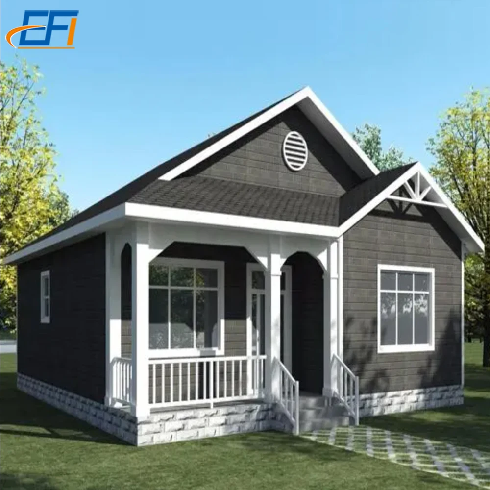 Tiny House with Light Steel Structure Frame Durable Steel Structure Buildings