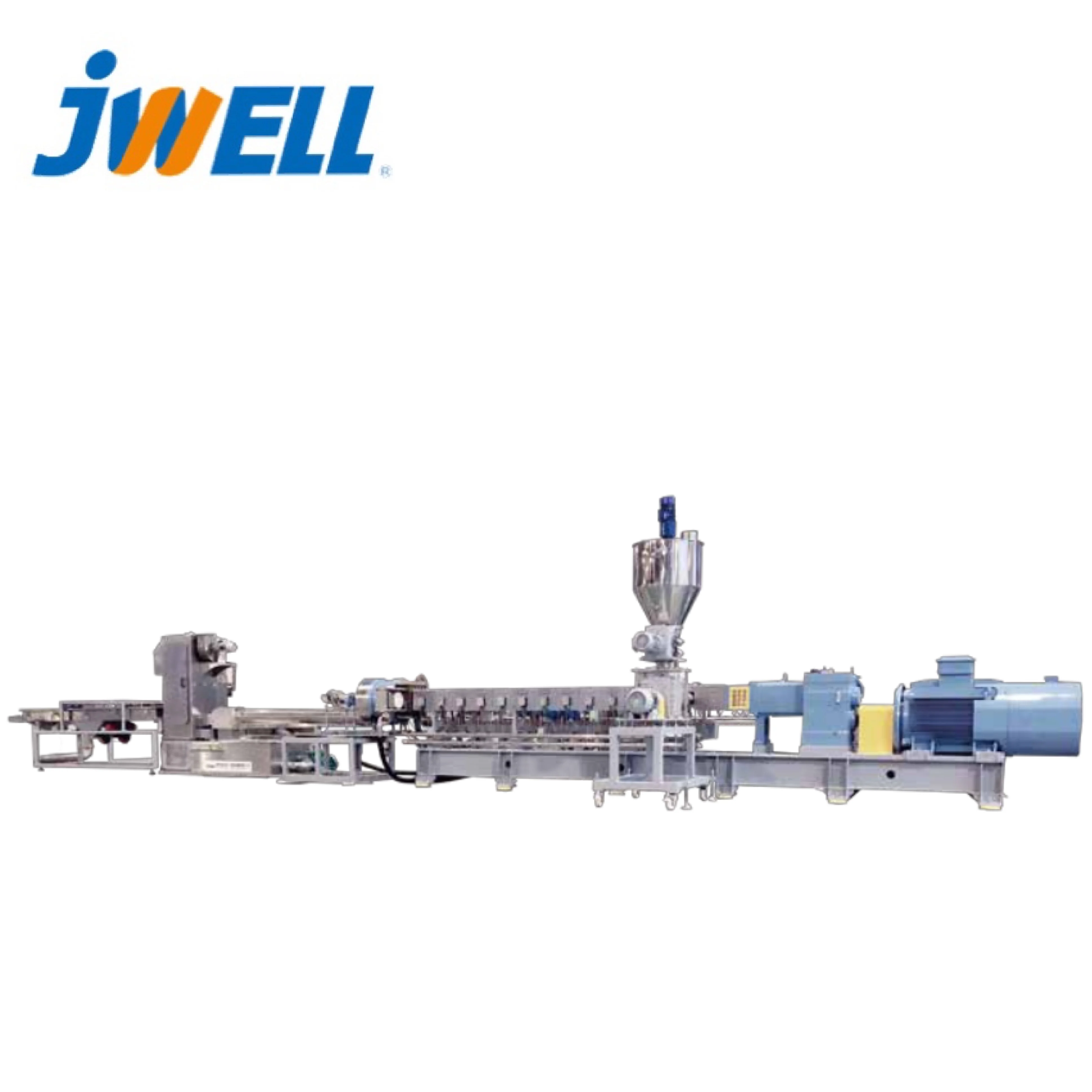 JWELL- PE PP High Filling Masterbatch Extrusion Pelletizing Granulation Machine