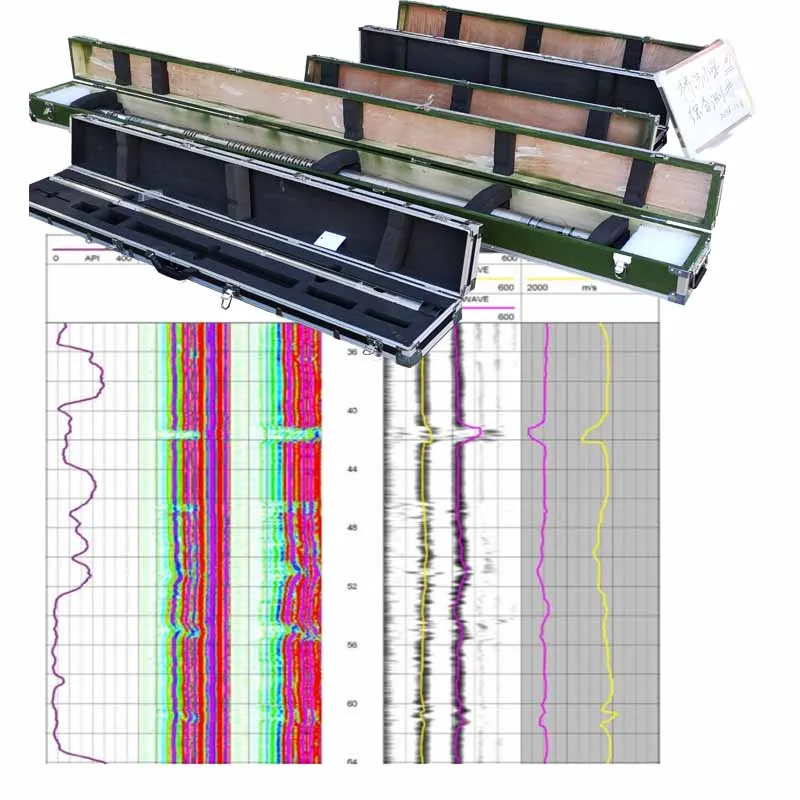 Geophysical Well Logger Resistivity Meter Hole lithology Survey Geophysical Borehole Logging Survey