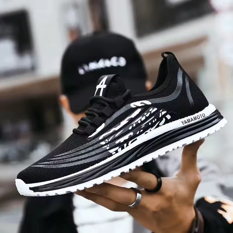 KUNTAI walking style shoes men light breathable new design soft soles low price sports running sneakers for boys