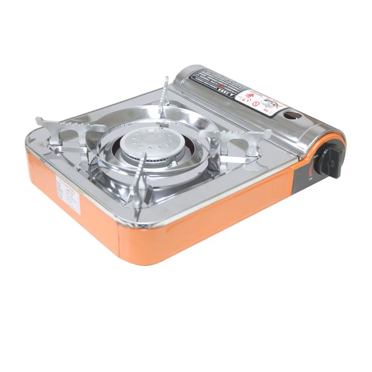 china factory travel camping hiking picnic bbq barbecue small portable cast iron gas stove