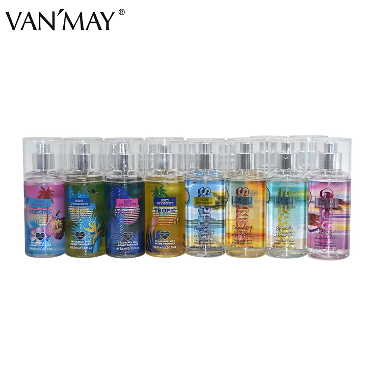 
Wholesale perfumes original body mist sprays custom body mist 