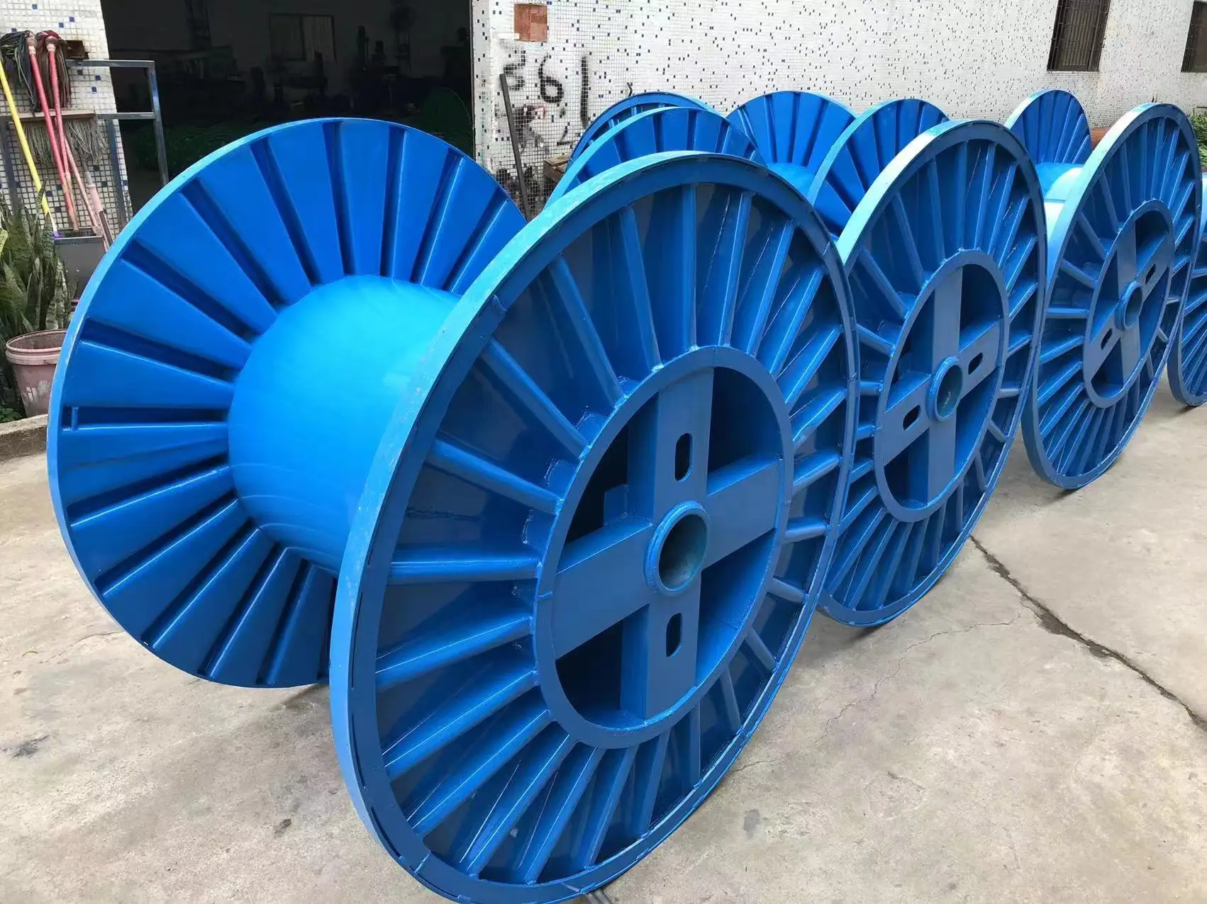 Best Selling Customized Size Steel Bobbin Wire Cable Spools for Cable Wires Corrugated Bobbin