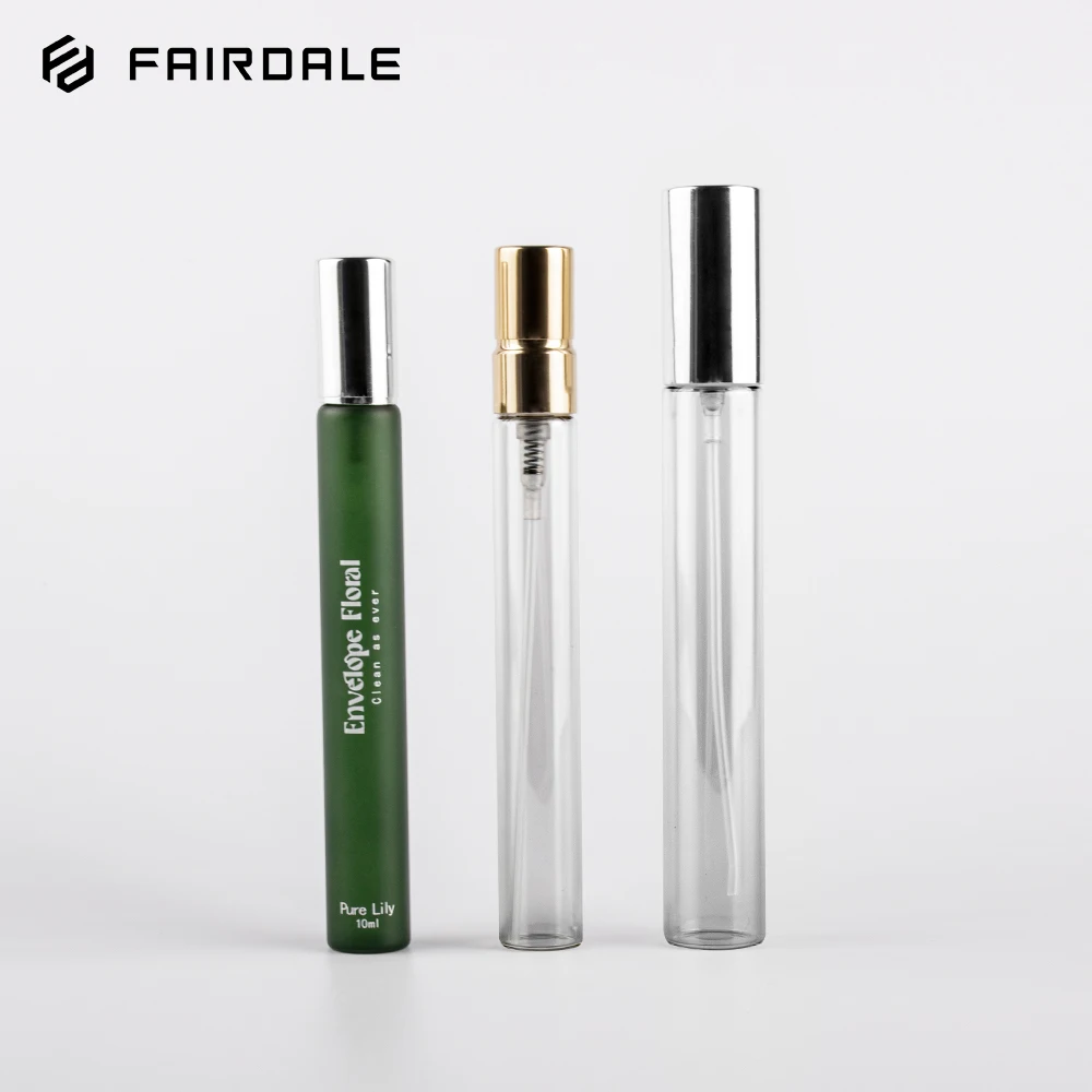 Free Sample Glass Mini Tester Travel Refill Bottle Perfume Bottles 10 ml Glass Spray