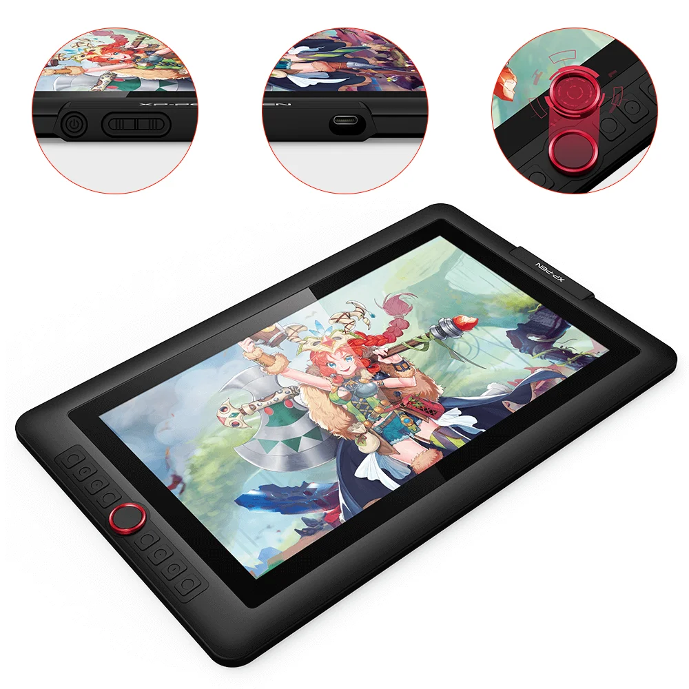 
Multi function press keys XP-PEN Artist 15.6 Pro Tablet Educative Design Pen Type Digital Multimeter 