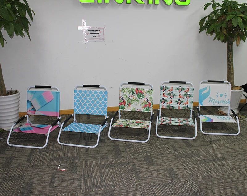 low seat folding  beach chair