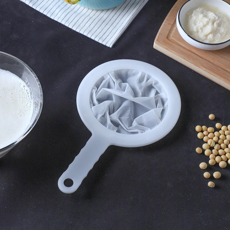Filtration kitchen high density nylon mesh juicing sieve filter residue household colander