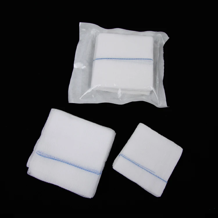 wound care products non woven hemostatic gauze sponges