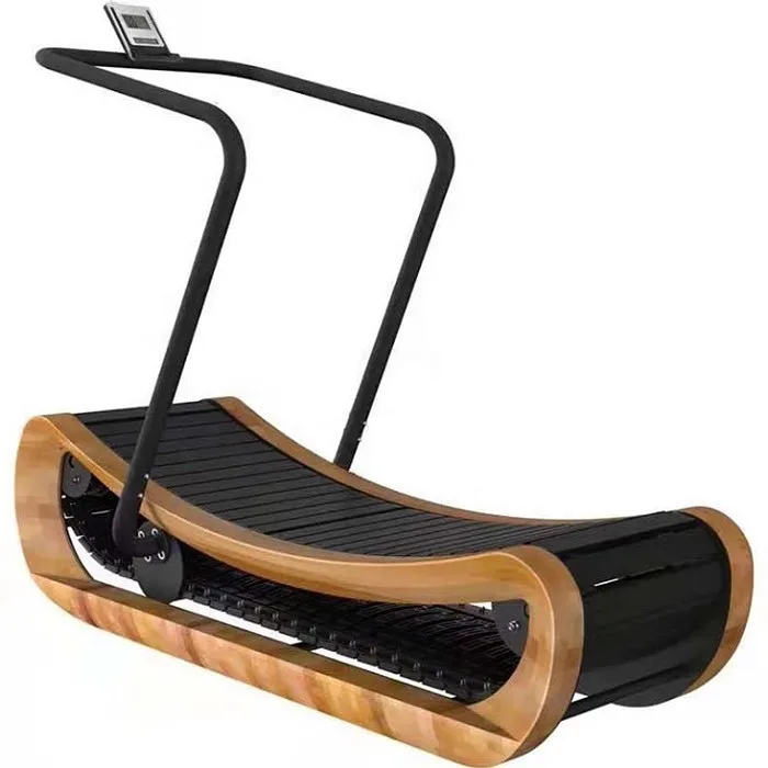 
Wholesale Gym Equipment Manual Wooden Curve Treadmill Curve-treadmill Treadmill 