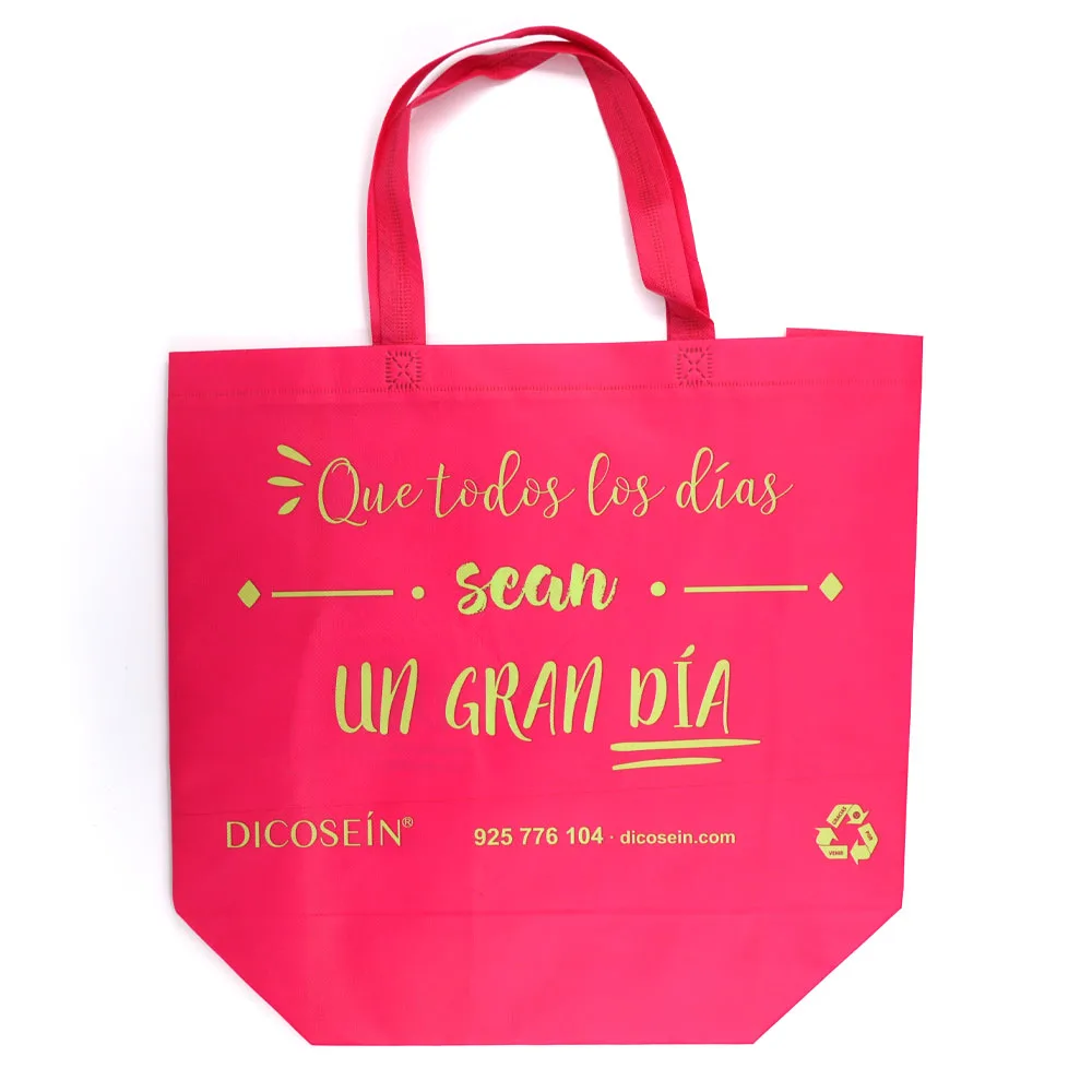 non woven bag grocery shiny  non woven bag  zipper non-woven bag