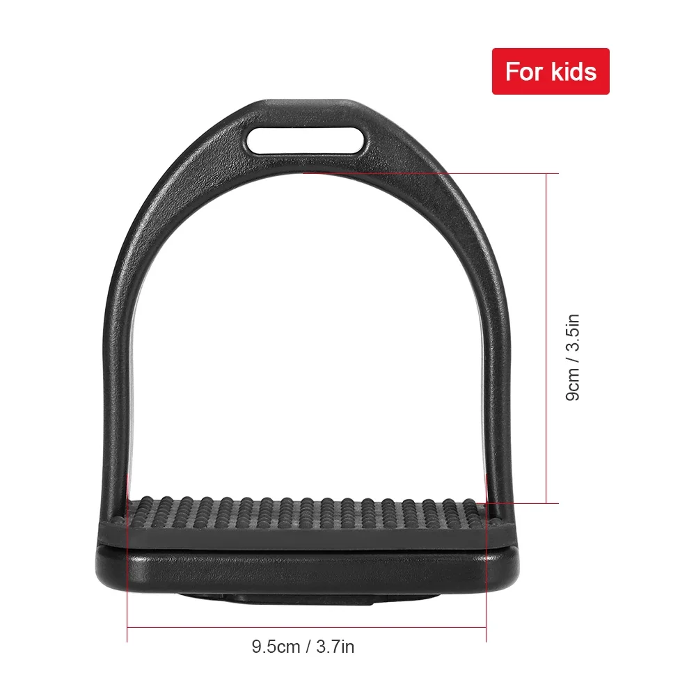 Horse Riding Stirrups Plastic Horse Saddle Anti-skid Horse Pedal Super Lightweight Equestrian Safety Equipment