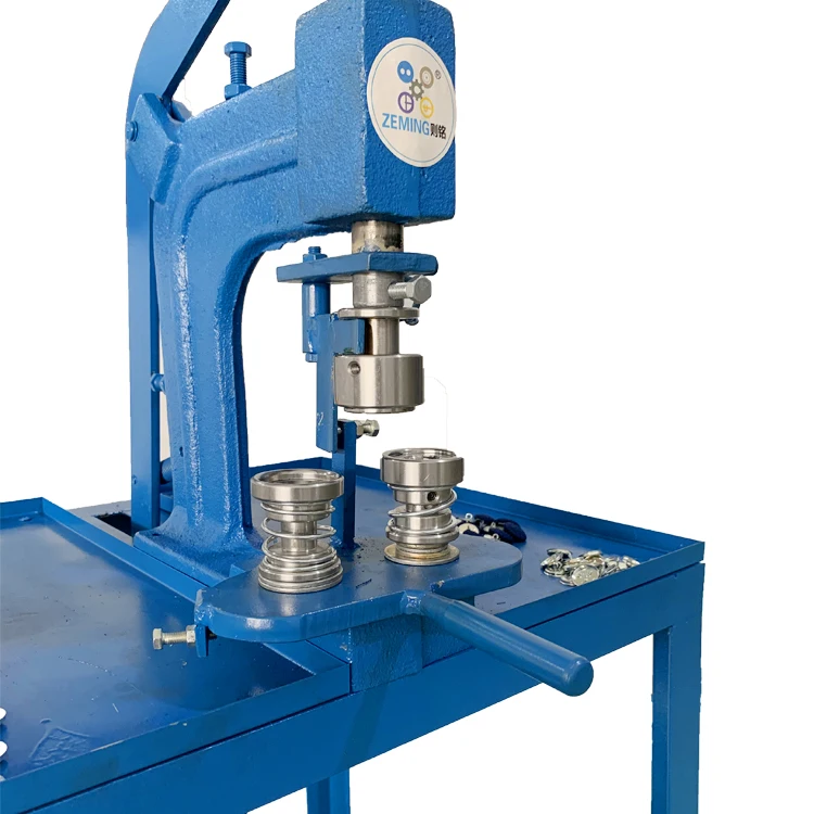 New Type Treadle Sliding Making Square Round Button Badge Buttons Machine For Furniture