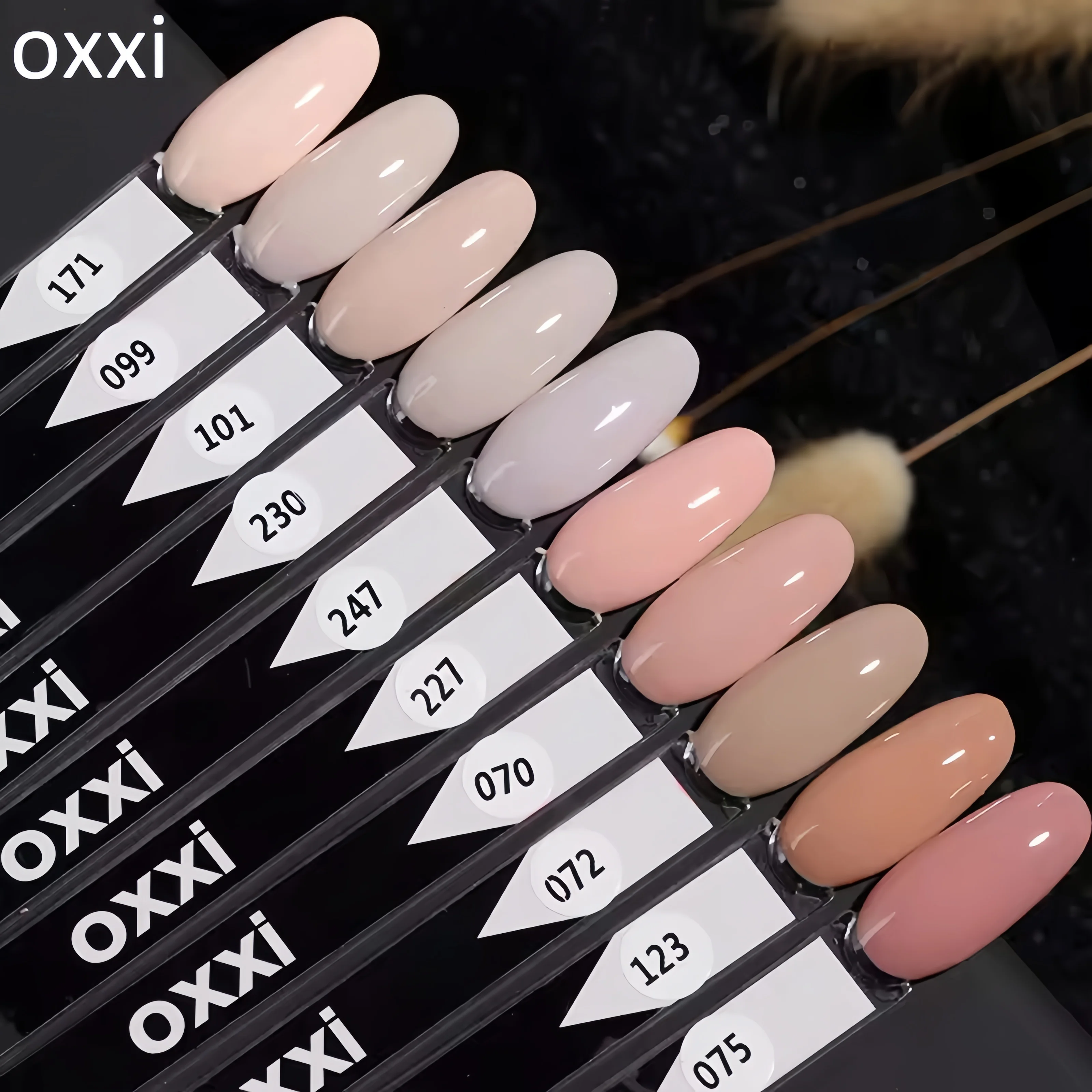 Private Label Temperature Change Gel Polish Set 6 Colors/6 Bottle Nail Products Salon Cosmetics UV Gel Nail Polish