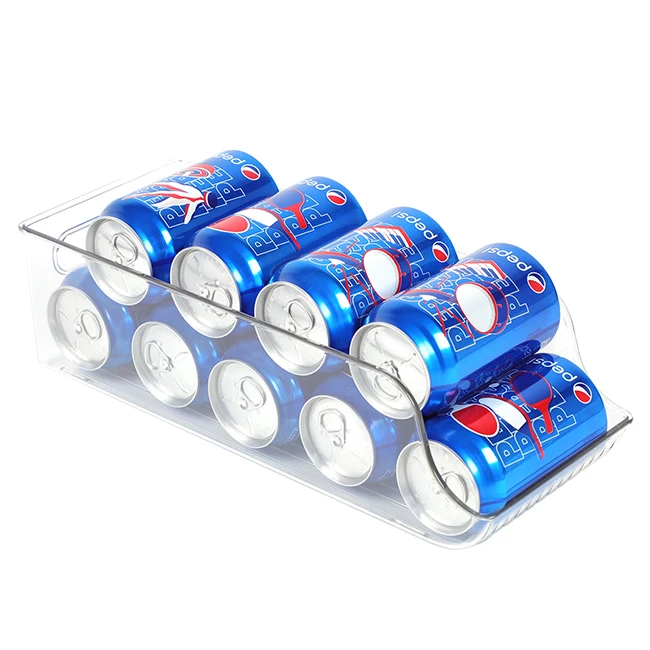 Easy to use transparent organizer kitchen milk storage refrigerator