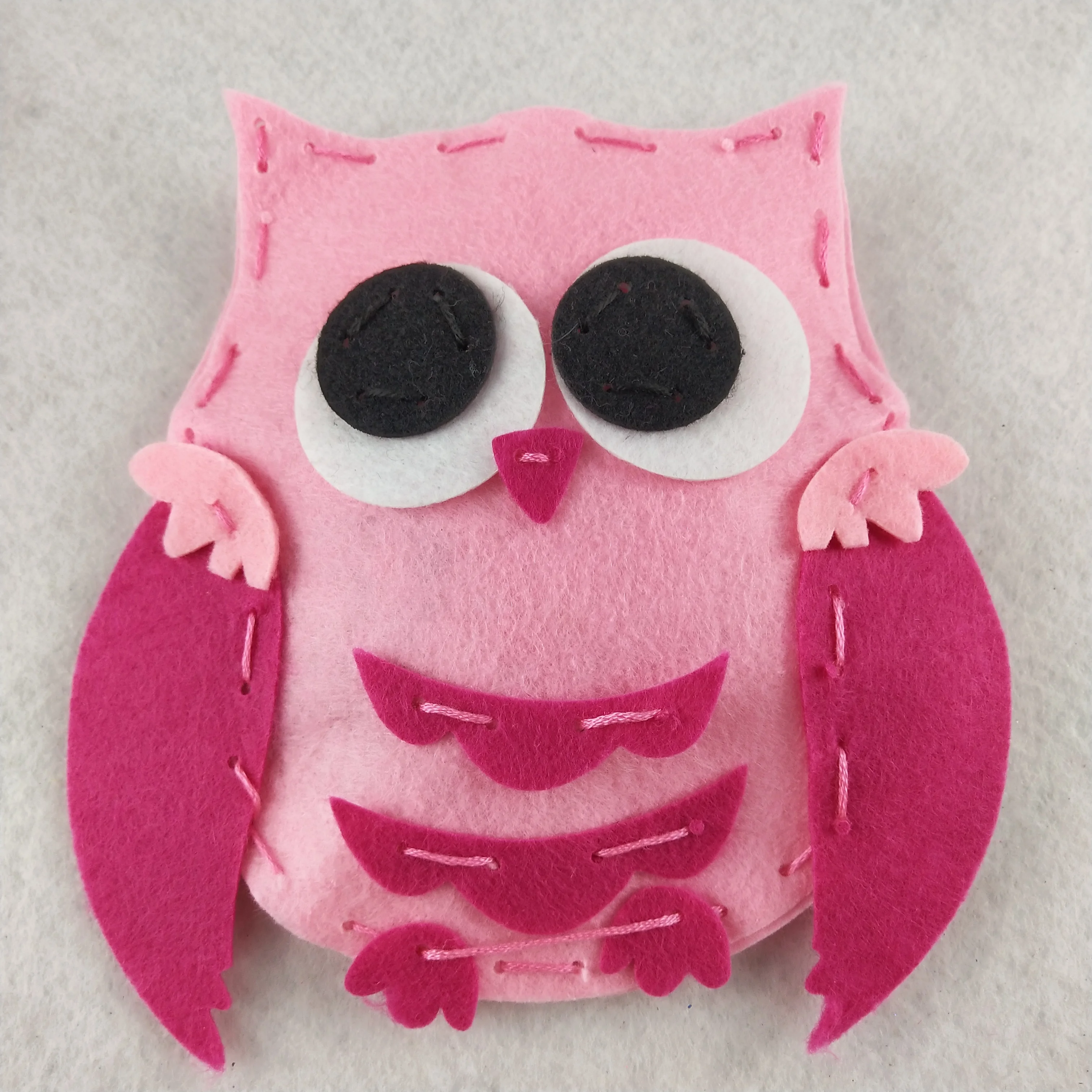 
Make Your Own Felt Owl Kit Sew your own felt Owl Ideal creative and fun activity Ideal for a craft gift 