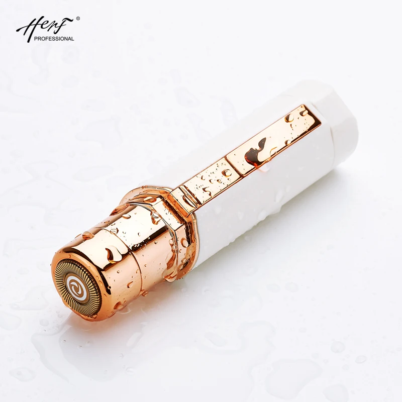 Hot selling women lipstick shaver facial portable mini lipstick hair remover lady shaver Epilator
