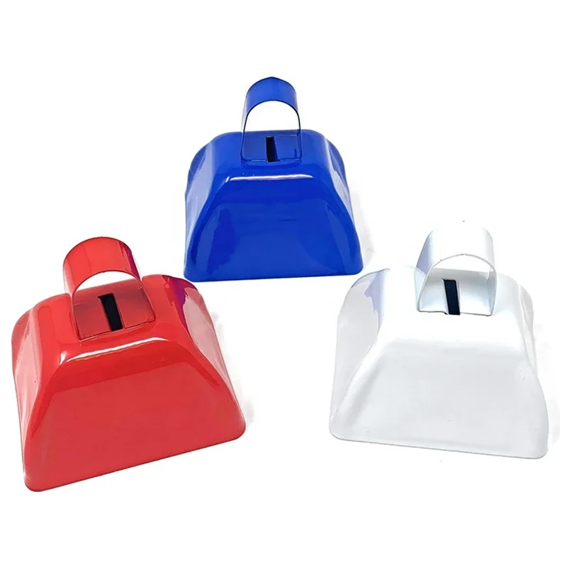 Percussion Musical Instruments Call Bell Noisemaker Cheering Bell,School Classroom,Wedding Bells & Chimes Metal Cowbell