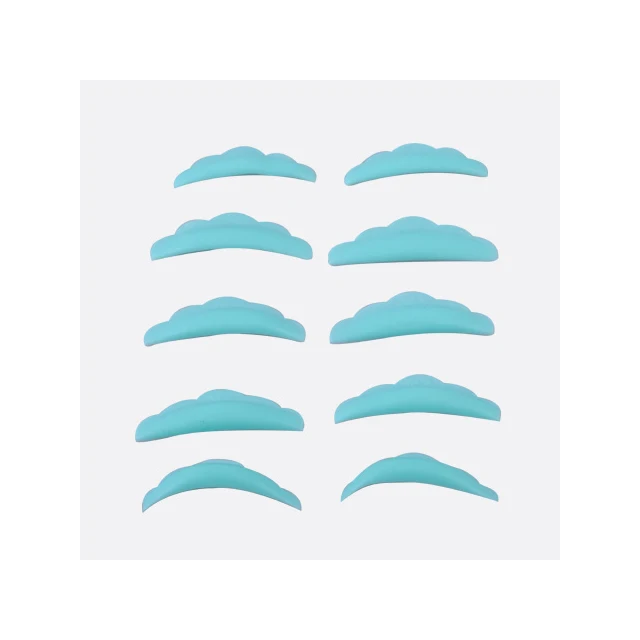 Korea Silicone Perm Pad 3 Color Pastel Pads 3pairs for Eyelash Lifting Lamination & Tiffany Blue Perm Pad