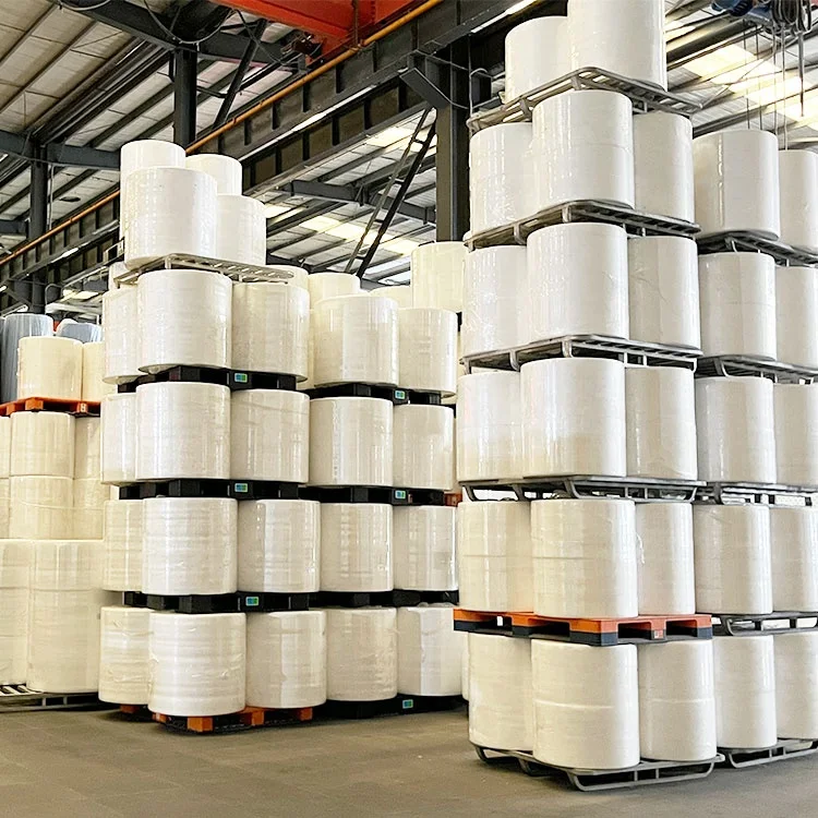 18gsm 23gsm White Soft Hydrophilic Nonwoven Roll For Sanitary Napkins