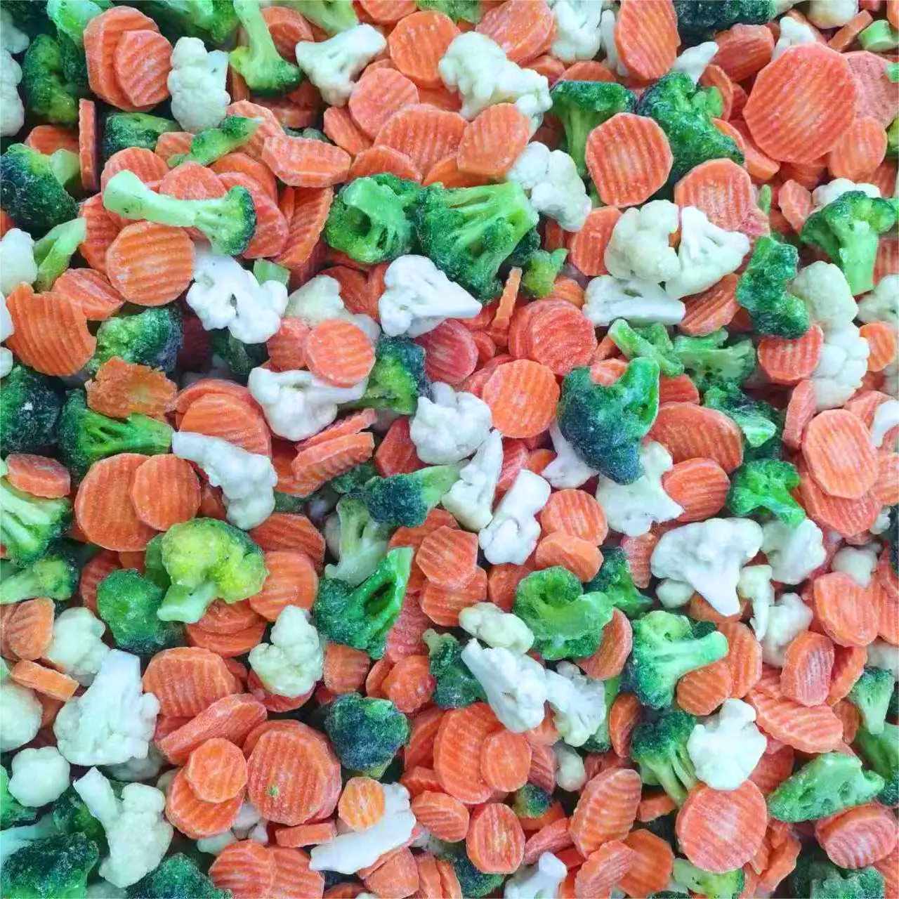 mixed vegetables broccoli white cauliflower carrot slices frozen mixed california
