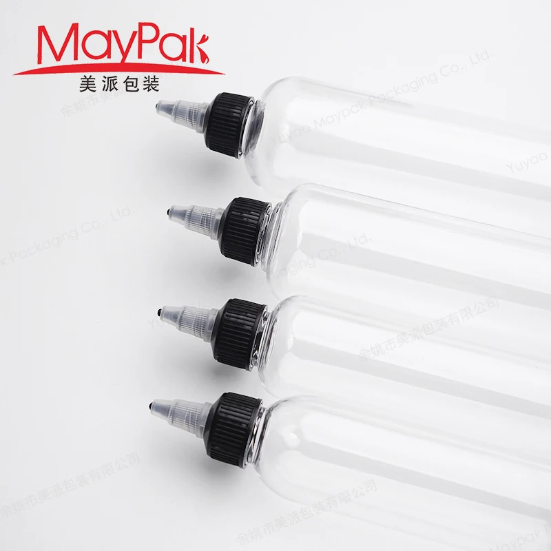 30ml 50ml 4oz 8oz 16oz 100ml 250ml 300ml 500ml Hair Oil Dye Squeeze Applicator Packaging Bottle With Twist-open Dispensing Cap