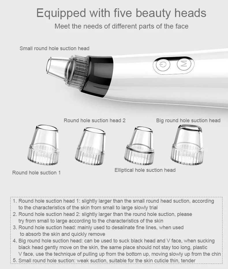 Япония уход за кожей лица вакуумная всасывающая черная головка comedone акне прыщей вытягивающая вытяжка пор очиститель для удаления белой головы набор инструментов