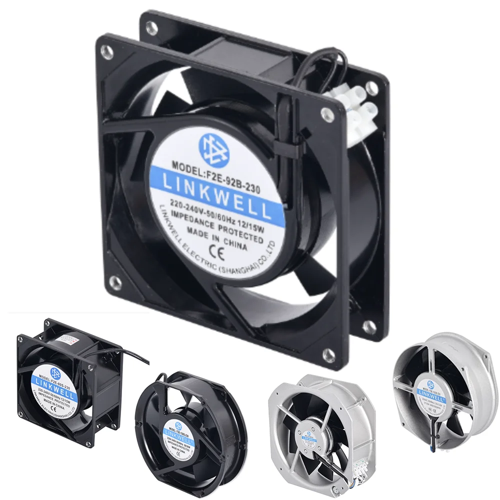 UL& CE Certified 7 Blade Industrial Axial Fans 60*60*25mm 12V  24V 48V DC External Axial Blower Fan