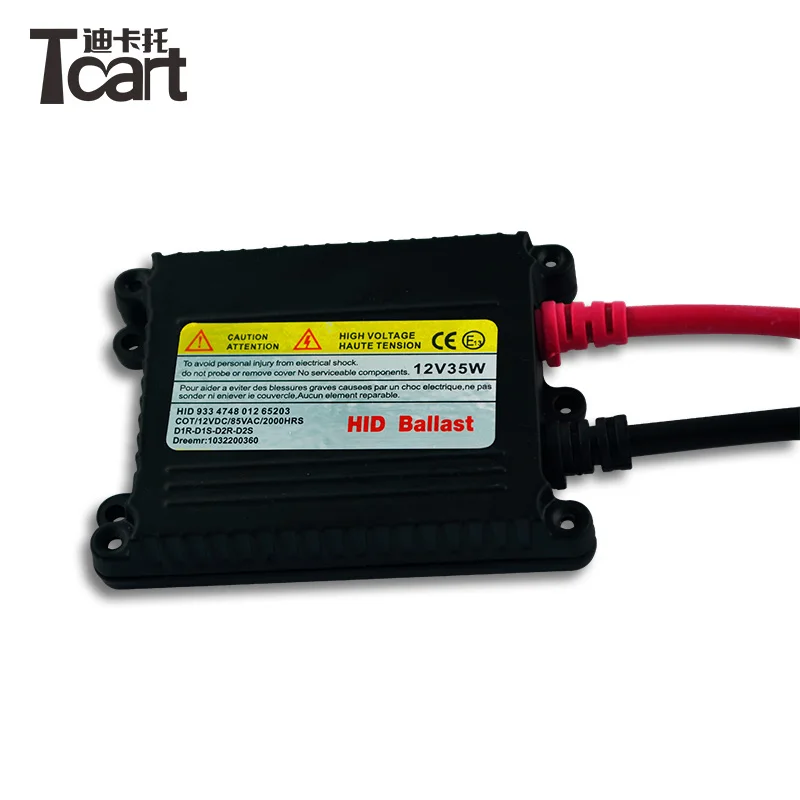 Tcart auto lighting system 3019 HID Ballast 35w DC12V fast start for H1 H4 H11 Hid lamp long life car 12v slim ballast hid xenon