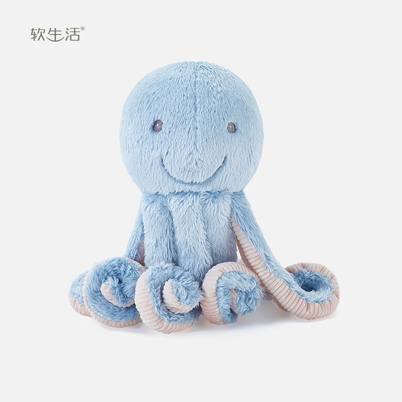 Wholesale Long Leg Stuffed Blue Octopus creative cute Soft Octopus Plush toys