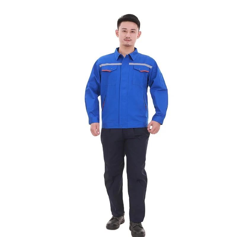 Factory Directly Women Men Gas Station Technician Engineering High Vis Work Uniform Jacket And Pant Workwear  clothes