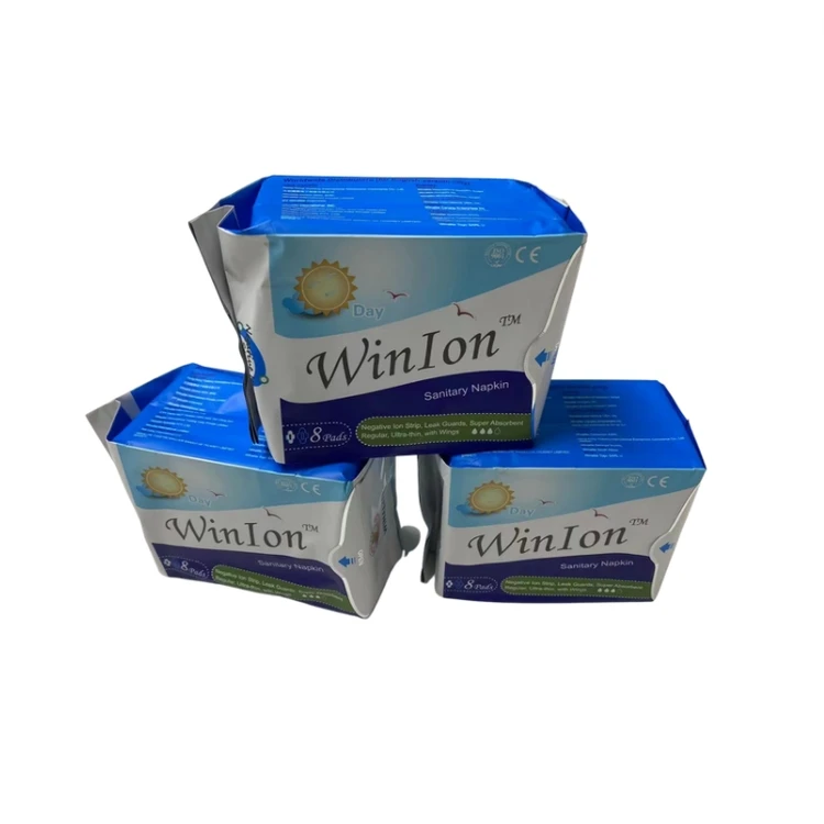 Manufacturer Wholesale Soft Private Label Cotton Sanitary Pad for Women