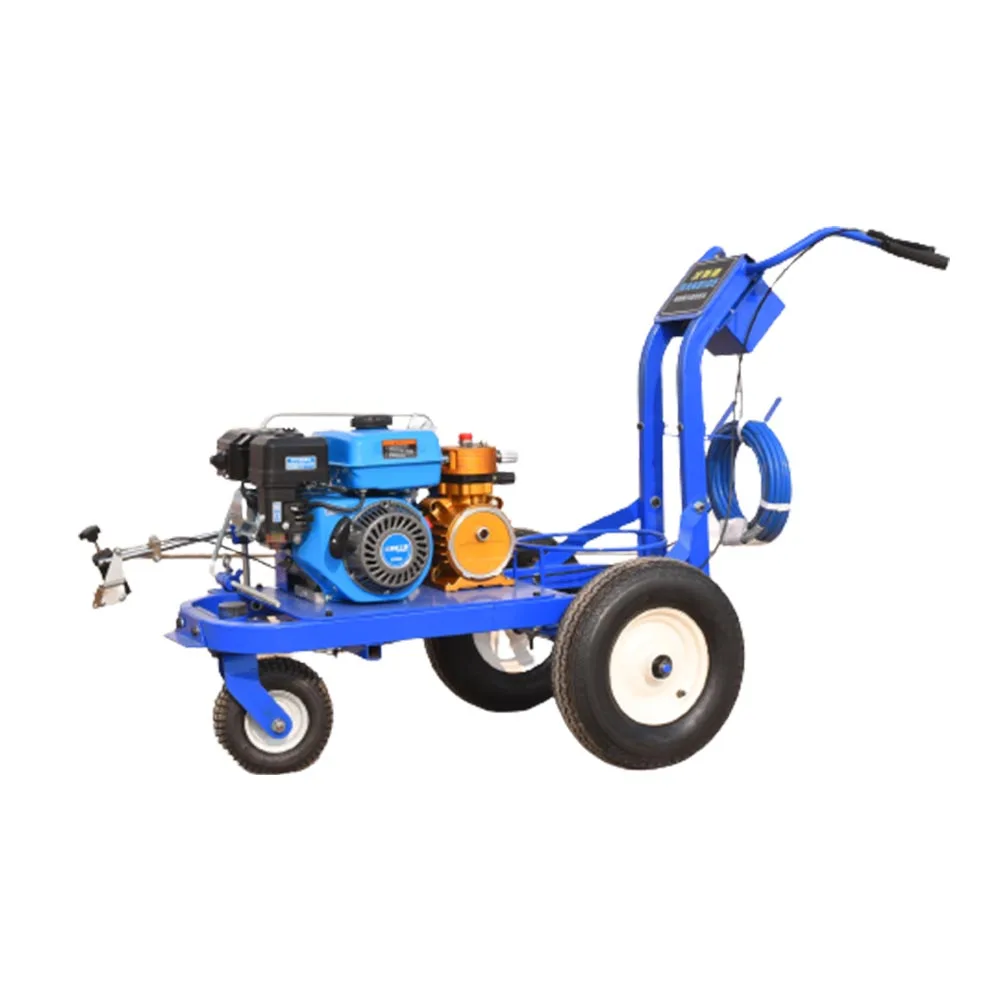 High quality hand push road line marking airless cold paint road marking machine  400hs road marking machine