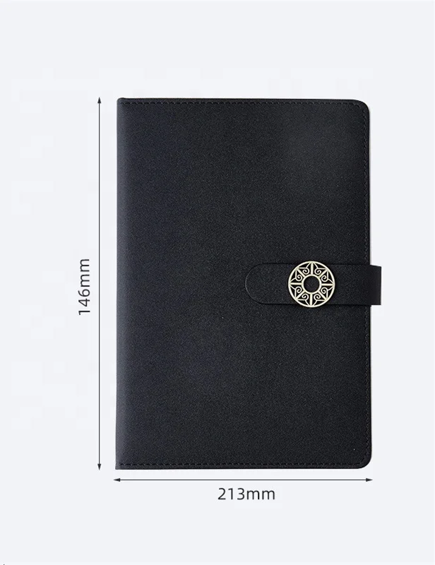 Hollow Notebook A4 Thickened Simple Notepad in Stock A5B5 Business Printed LOGO Student Diary A5 Hardcover Custom Color 5-7 Days