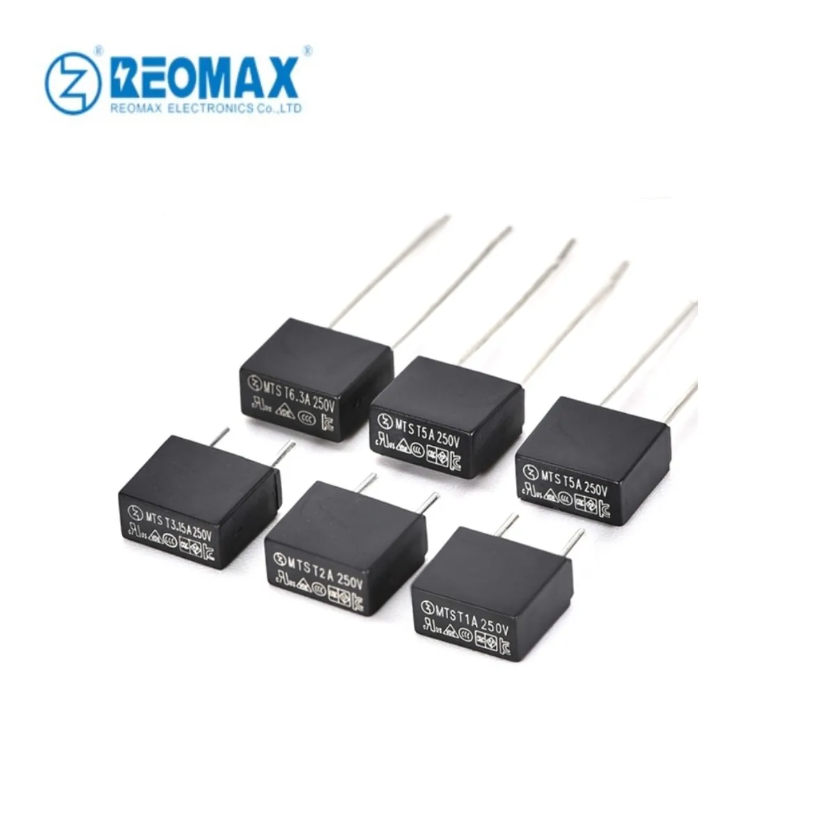 PCB Mounted Subminiature Fuse Square Radial Lead Micro Fuse 100mA 500mA 1A 2A 3.15A 4A 5A 6A 8A 10A 12A 15A 20A