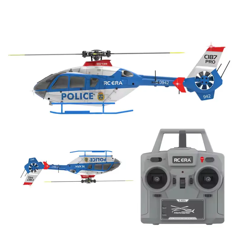 2024 Latest Hot sales C123 Brushless Motor Altitude Hold Gyro 6ch Brushless RC Professional 3D Helicopter RC Toys