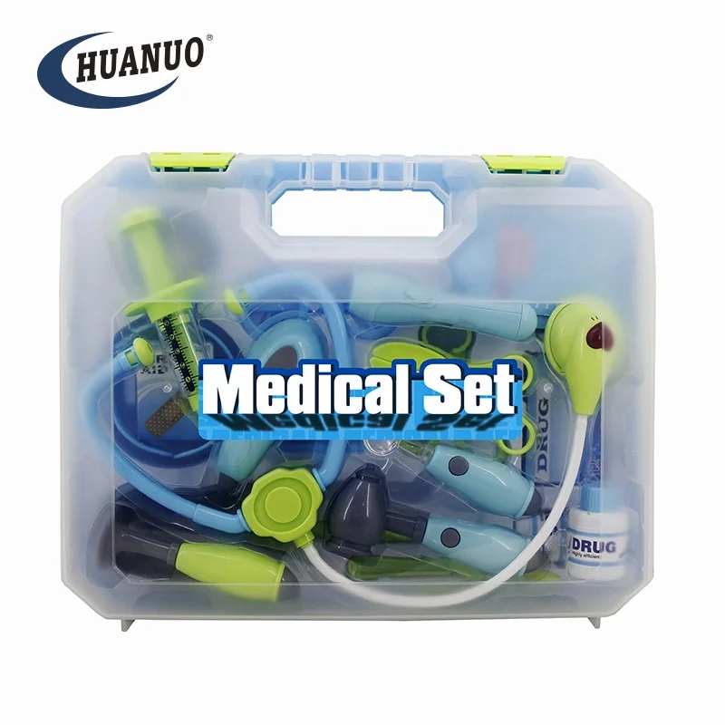 Медицинский Дошкольный игровой набор, инструменты для доктора, детские игрушки