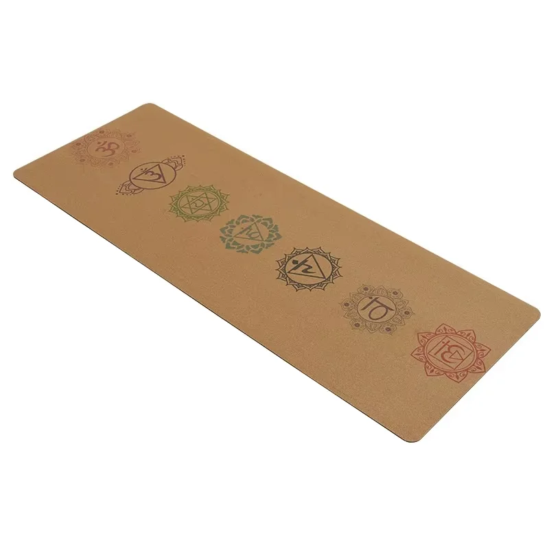 Newest Design Chinese Fashion Style Cork Yoga Mat Durable and Hard-wear Yoga Mat Eco Friendly