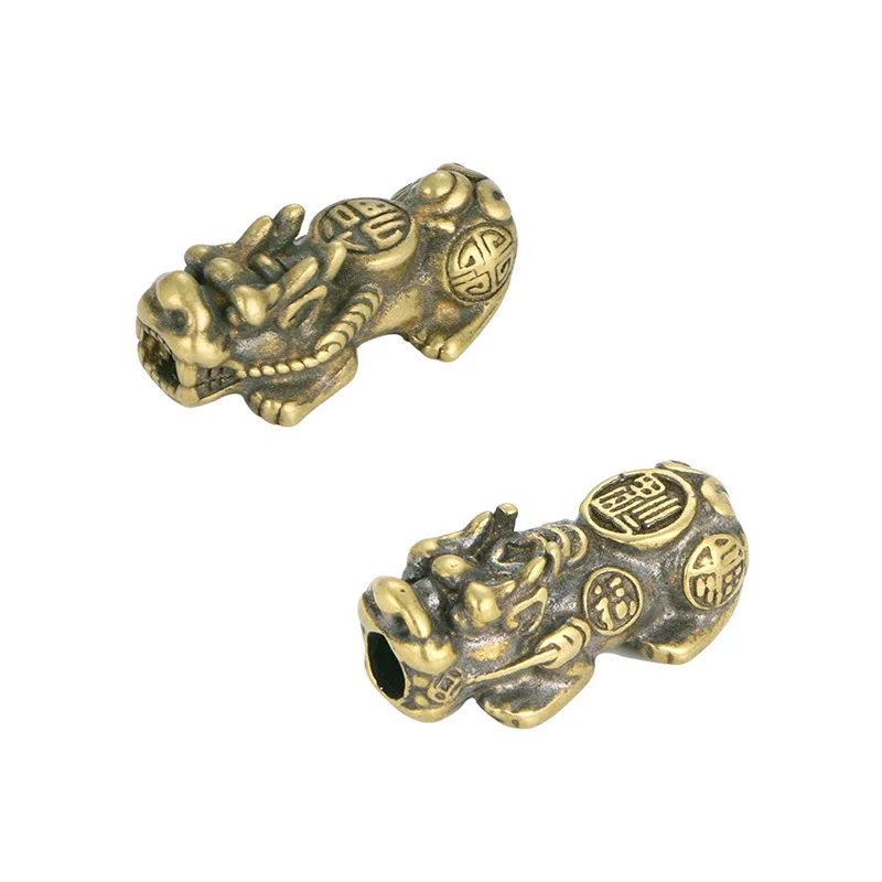 Solid copper casting brave 3D accessories bracelet pendant Jucai safe crafts diy jewelry wholesale