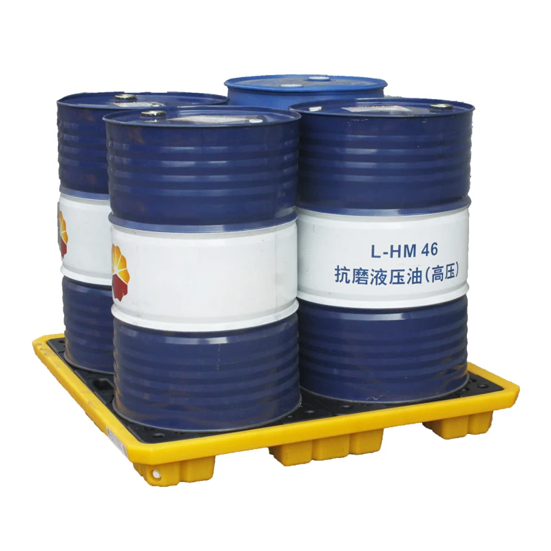 1300*1300*150 Chemical Storage Secondary Containments Ibc Spill Containment Pallets 4 Drum Spill Pallet