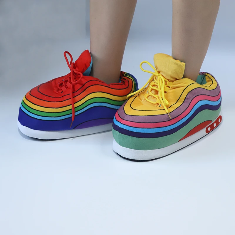 Fluffy House Home Shoes Yezzy Plush Slipper 2021 Pantoufle En Peluche Men Zapatillas Deportivas De Felpa Oversized Women Sponge