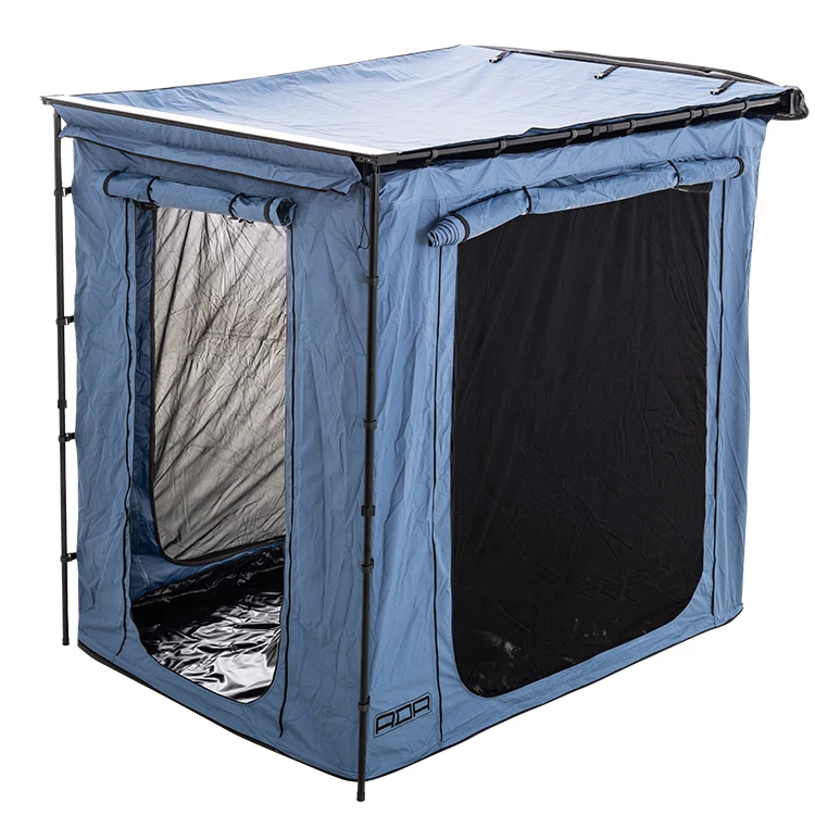 Custom logo roof top tent waterproof aluminum car tents with awning