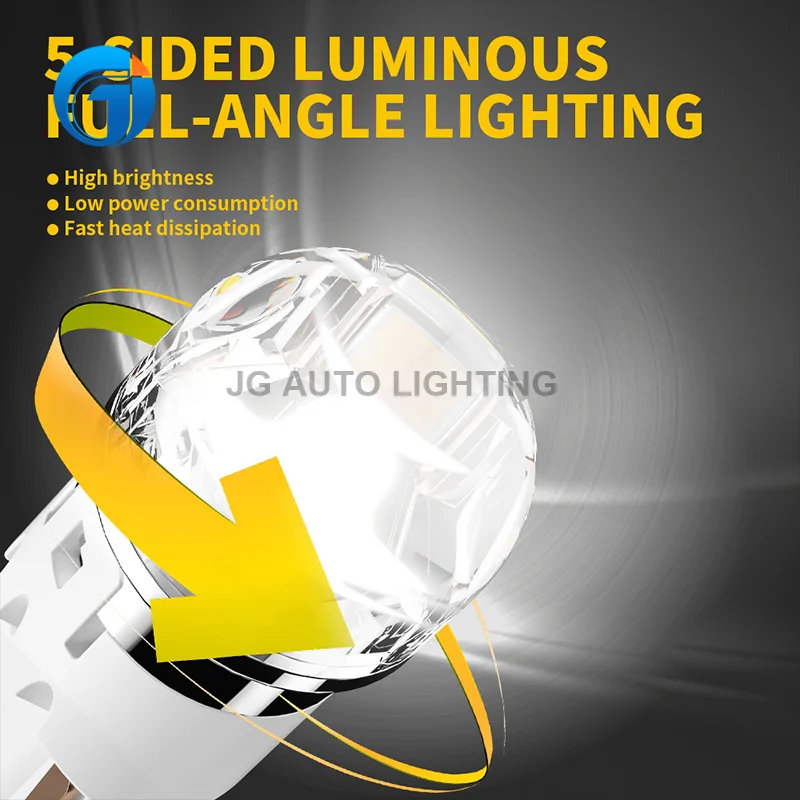 JG Canbus W5W 194 168 4014 24SMD Auto marker light Car Leds Bulbs Interior Dome Lights 12V Canbus W5W LED T10