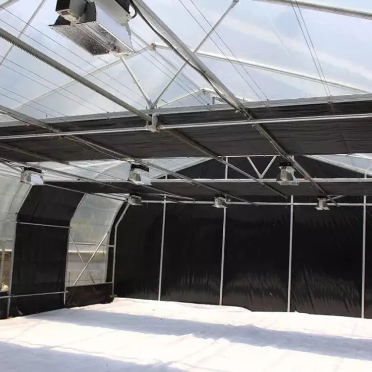 Дешевая оптовая торговля Коммерческая сельскохозяйственная теплица