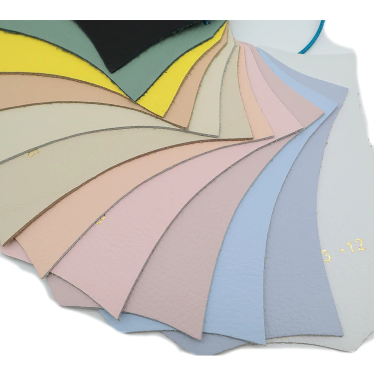 Low Carbon Continuance Development Total Degradation Compostable Synthetic Recycled PU Faux Leather Rolls For sofa handbags