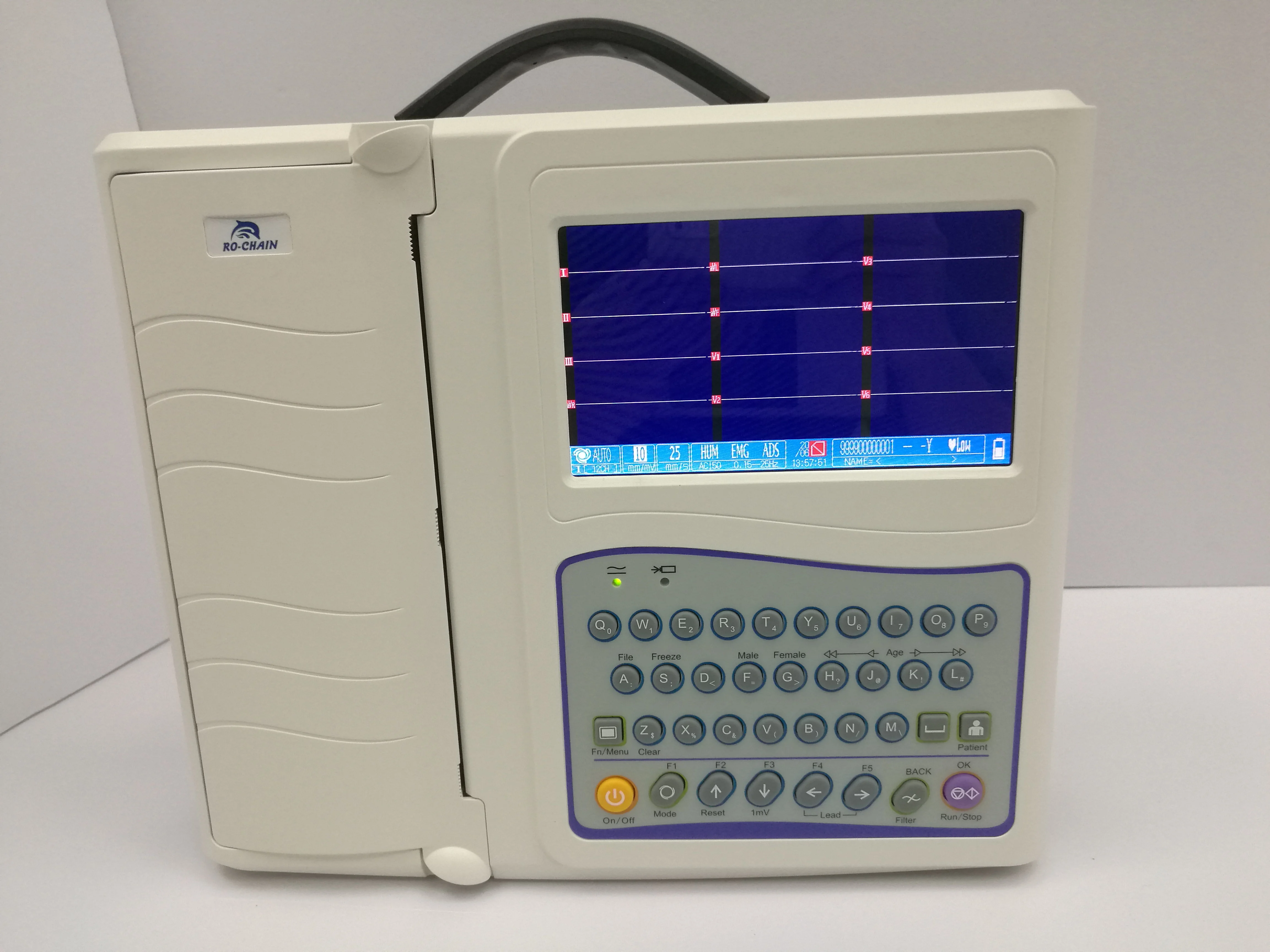 RC-ECG3312 12channel ECG machine, pc based types of ecg machine of very good price