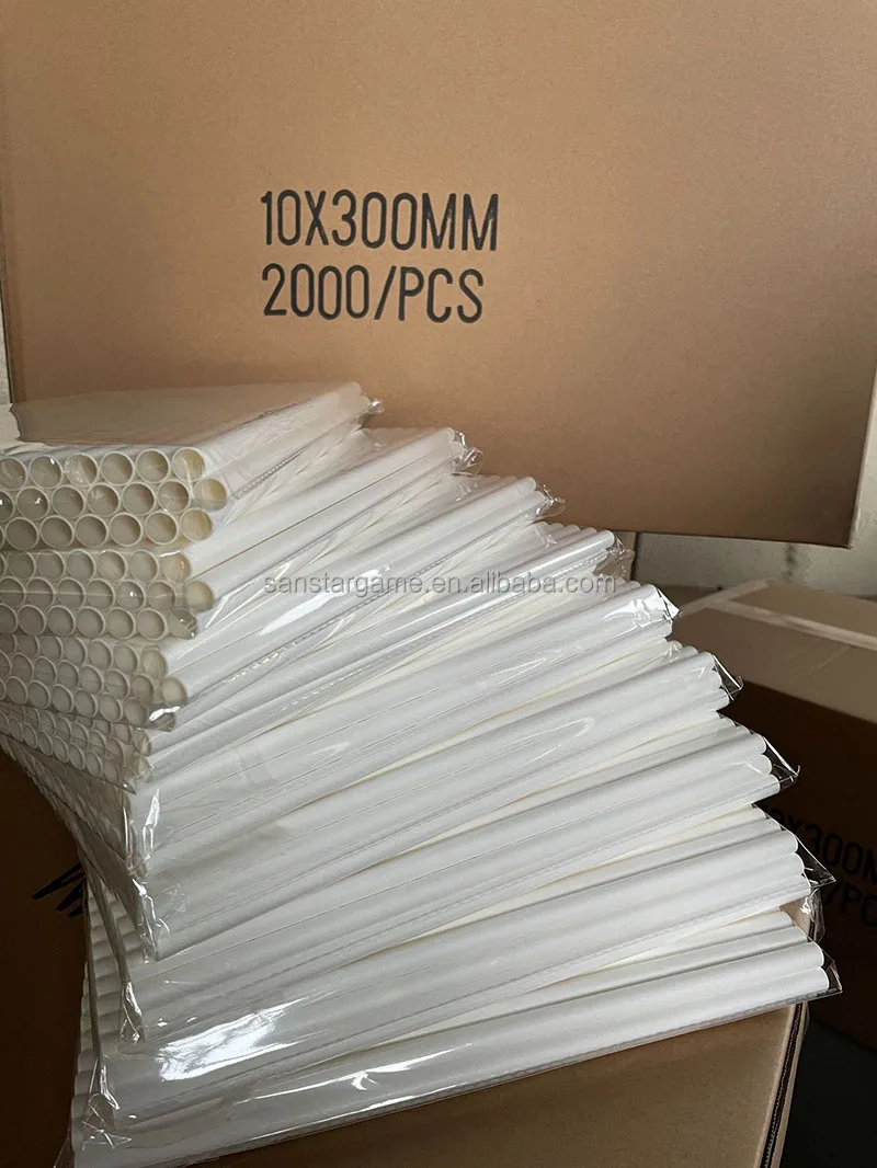 300 x 10 mm Disposable Paper Stick for Cotton Candy Vending Machine